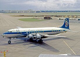 Douglas DC-6B компании Olympic Airways