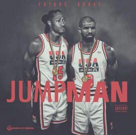 Обложка сингла Дрейка и Фьючера «Jumpman» (2016)