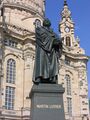 Памятник Мартину Лютеру у Фрауэнкирхе, Дрезден