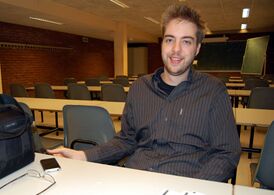 Дрис Бёйтарт в 2008 году на собрании разработчиков свободного ПО FOSDEM