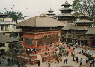Храм Шивы-Парвати (Катманду, Непал)