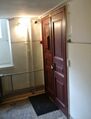 Дверь квартиры № 44 в Фонтанном доме, где жили Н. Пунин и А. Ахматова