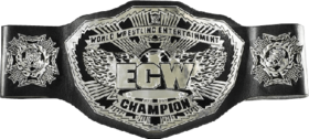 Финальный дизайн пояса чемпиона ECW, использовавшийся в WWE с июля 2008 по февраль 2010 года