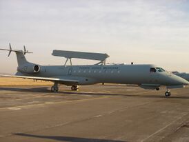 Embraer EMB-145AEW&C ВВС Мексики на авиабазе Санта-Лучия