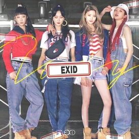 Обложка сингла EXID «Lady» (2018)