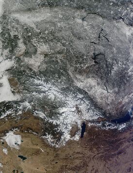 Спутниковый снимок NASA Ноябрь 2014