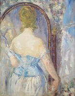 Эдуард Мане. Женщина перед зеркалом, 1876