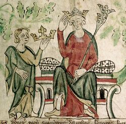 Picture of Edward II being crowned