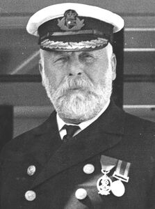 Капитан Эдвард Смит на борту «Олимпика»