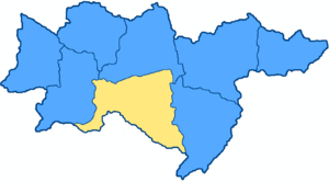 Александровский уезд на карте