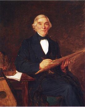 Элиас Лённрот на портрете работы Б. Райнхольда (1872)