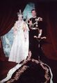 Коронационный портрет Елизаветы ll и Филиппа, июнь 1953 года