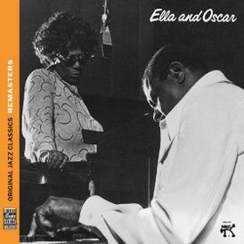 Обложка альбома Эллы Фицджеральд и Оскара Питерсона «Ella and Oscar» (1975)
