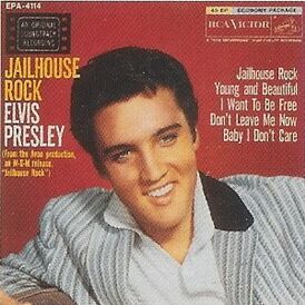 Обложка альбома Элвиса Пресли «Jailhouse Rock» (1957)