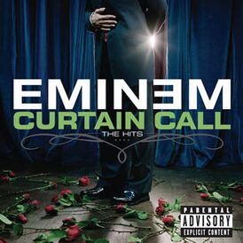 Обложка альбома Эминема «Curtain Call: The Hits» (2005)