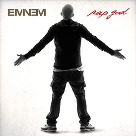 Обложка сингла Эминема «Rap God» (2013)