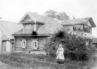 Деревня Энколово. 1911 год.