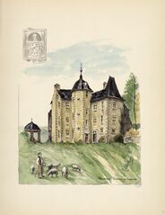 Замок Лагард (рисунок 1926 года)