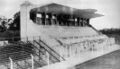 Трибуны стадиона в 1940-е годы