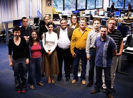 Российская команда Euronews, Александр Шашков — крайний справа