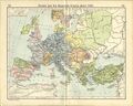 Хробатия на карте Европы, год 1000.