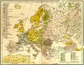 Венгерская этническая карта Европы, 1897