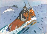 «Похищение Европы» Валентин Серов, 1910