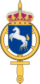 Герб Оборонных сил underhållscentrum (Försvarsmaktens underhållscentrum), часть армии Швеции
