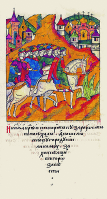 Бегство князя Андрея в Новгород