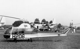 FH-1100 в ле Бурже, 1967 год.