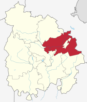 Фанипольский сельсовет на карте