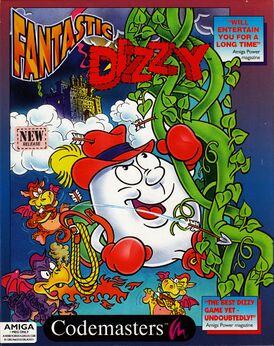 Обложка Fantastic Dizzy для Amiga