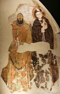 Епископ Марианос с Богородицей и младенцем Христом, Фарас (первая половина XI века)