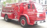 Fargo pumper fire truck from Témiscaming, Quebec