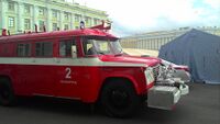 Пожарный автомобиль Fargo 500 1962 года выпуска в Санкт-Петербурге, Россия