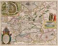 Переволок на карте 1614 года.