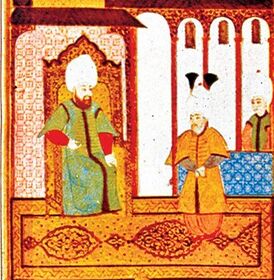 Ферхад-паша перед Мурадом III