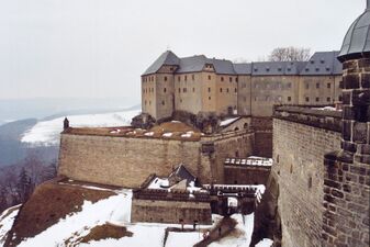 Замок св. Георгия в составе крепости