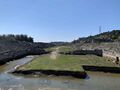 Поле древнего стадиона в Перге