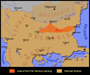 Карта восстания