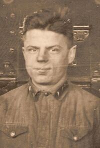 Командир танка 6-й оттб Ленинградского ВО Фёдор Дудко (1936)