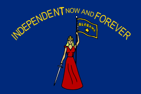 флаг штата Алабама (1861)