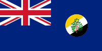 Флаг Британского протектората Центральной Африки 23 февраля 1893 — 11 мая 1914