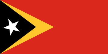 Флаг Восточного Тимора 1975. До оккупации Индонезией.