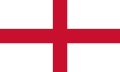 Английский флаг с крестом святого Георгия