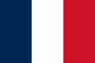 2:3 Флаг Франции, использовавшийся в колониальный период