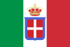 Flag of Italy (1861—1946) crowned.svg