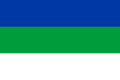 Флаг коми-зырян (1 вариант, флаг Республики Коми)
