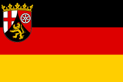 Гражданский флаг Рейнланд-Пфальца