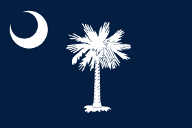 флаг Южной Каролины, 1861